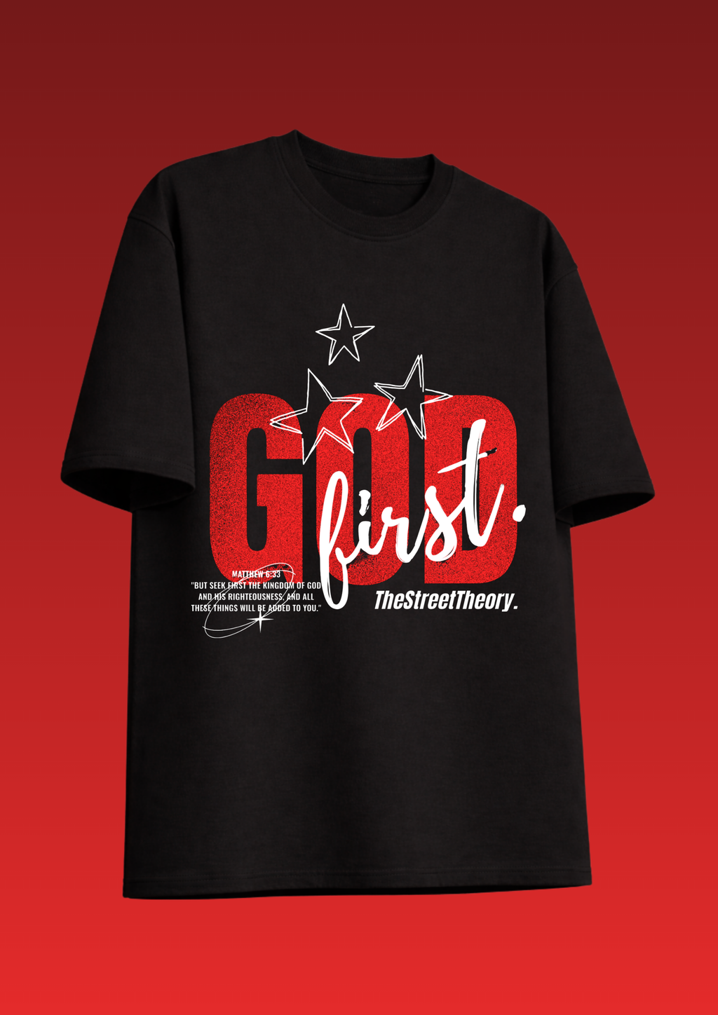 God First Oversized Tee