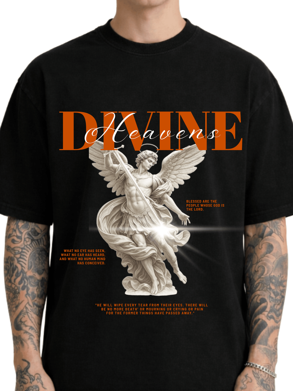 U Divine Heavens Oversized Tee
