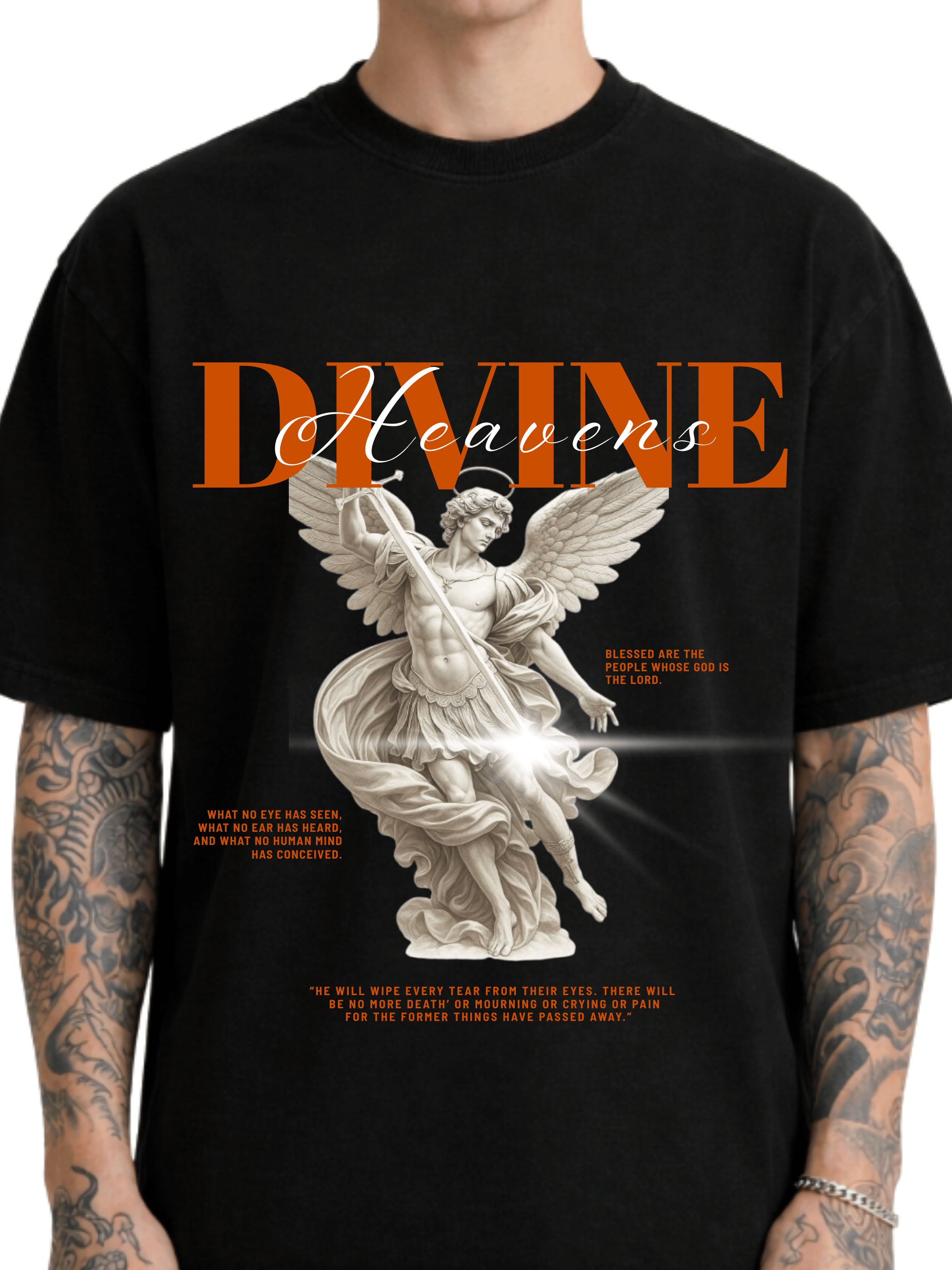U Divine Heavens Oversized Tee