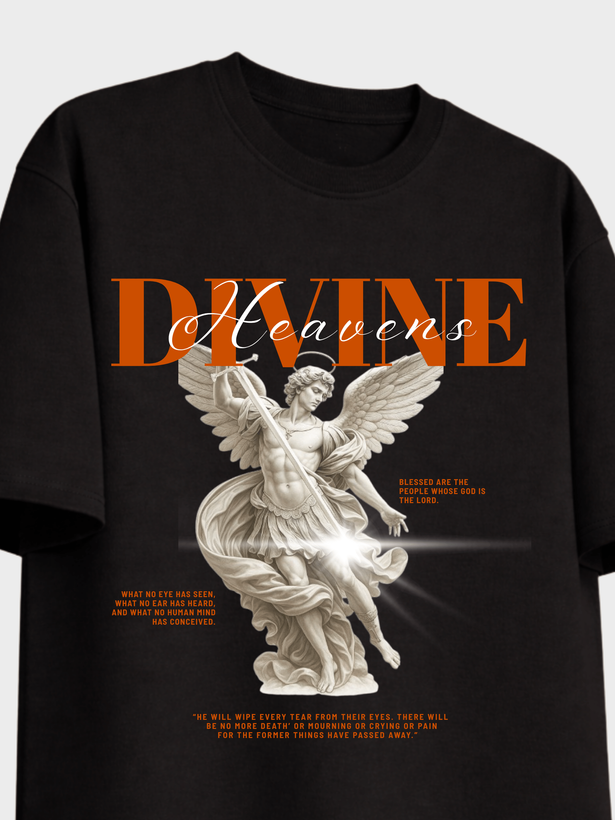 U Divine Heavens Oversized Tee