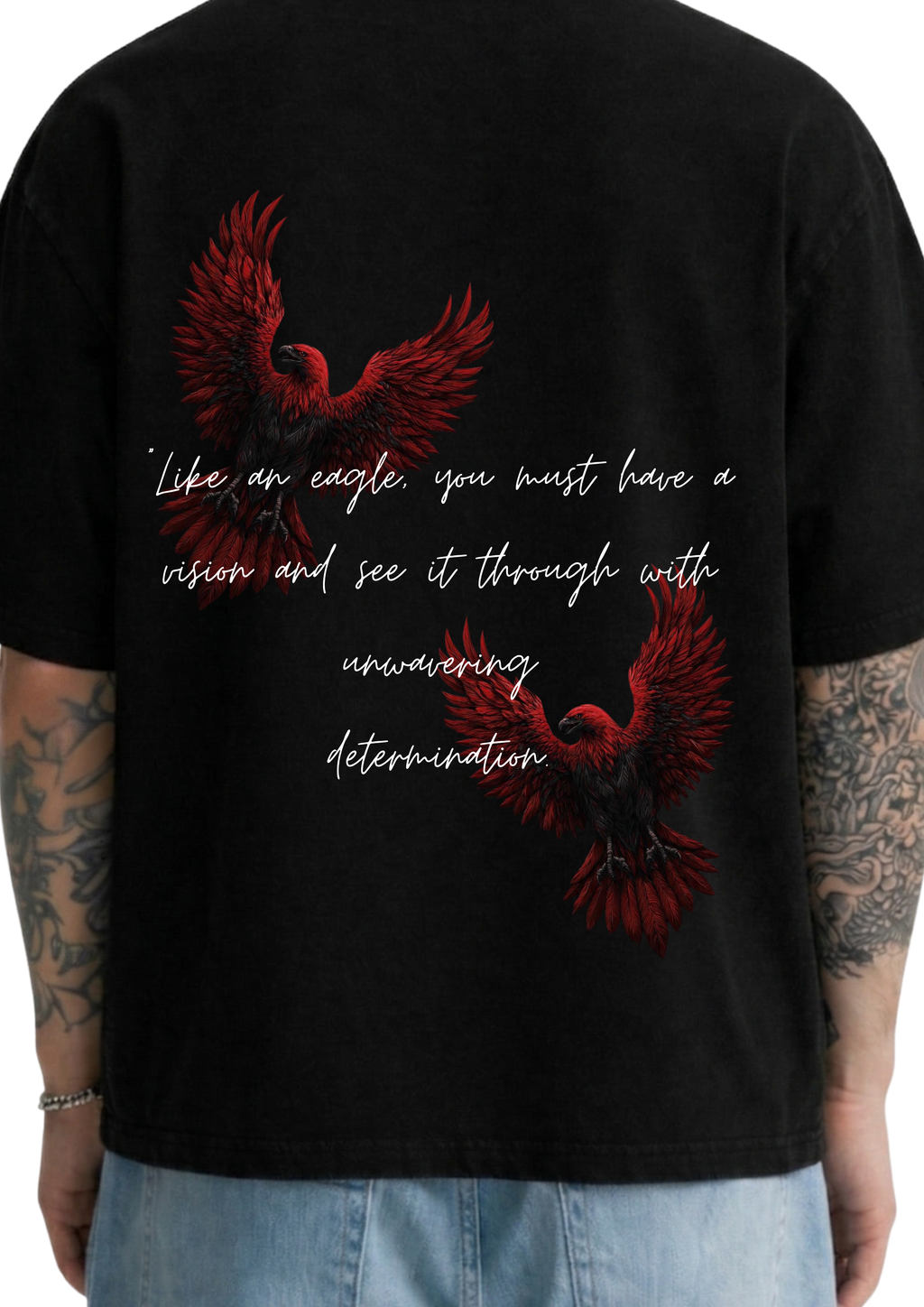 Black No Ceiling Oversized Tee