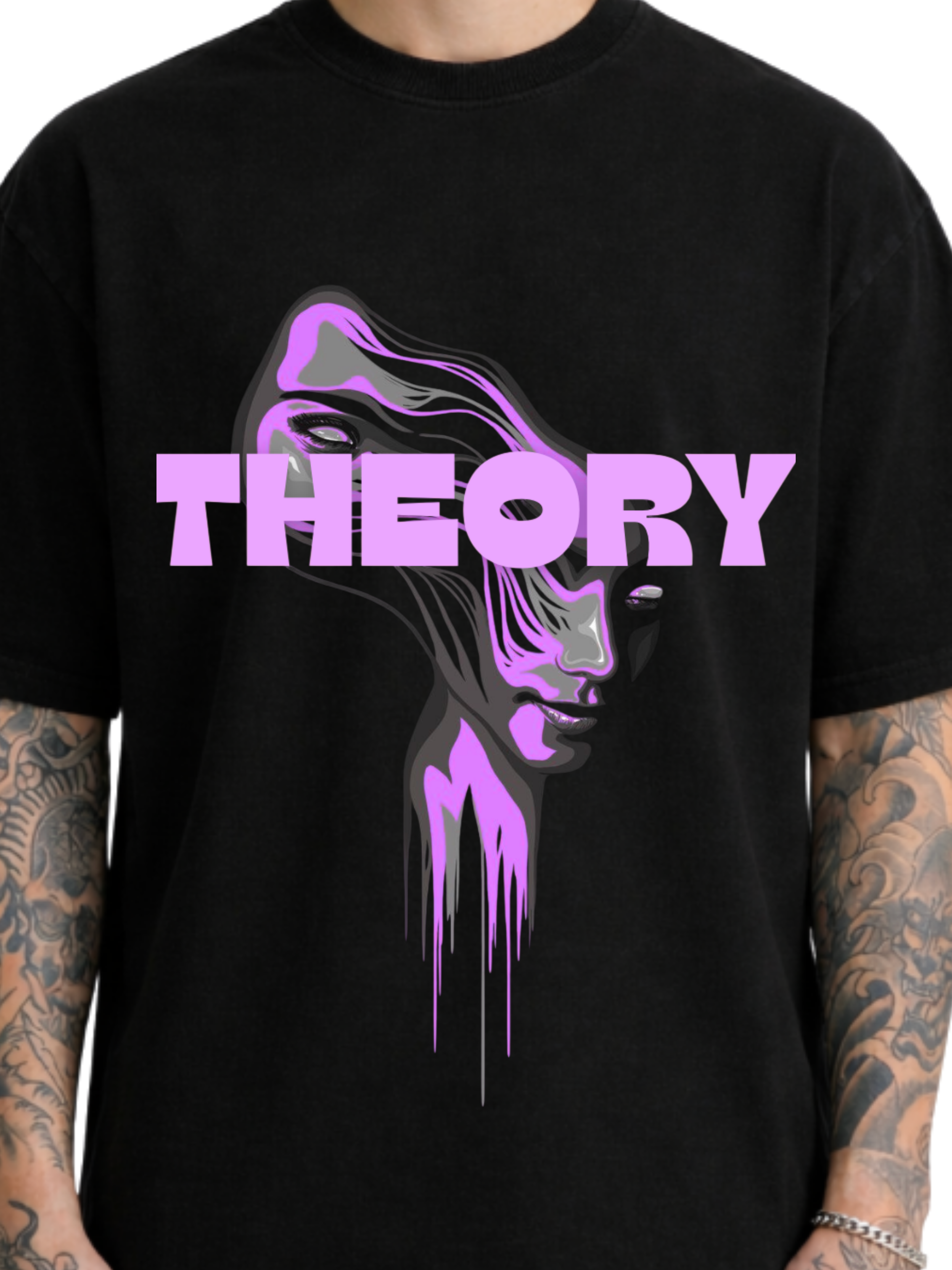 Theory Basics Oversized Tee