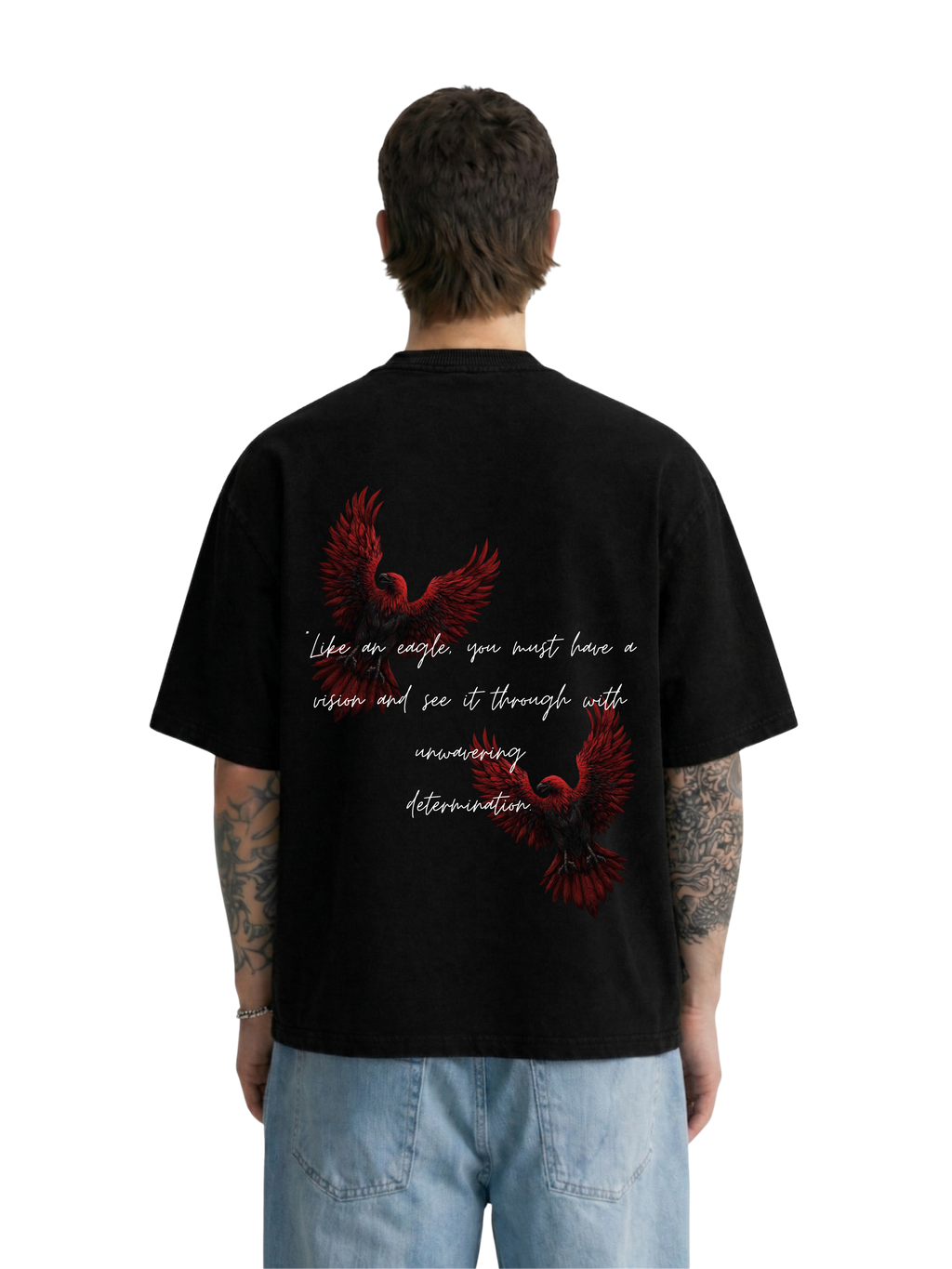 Black No Ceiling Oversized Tee