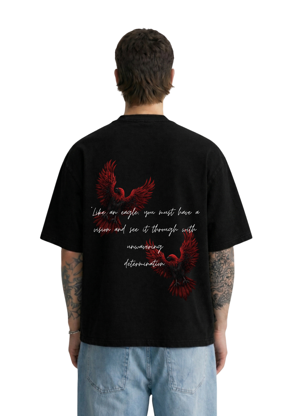 Black No Ceiling Oversized Tee