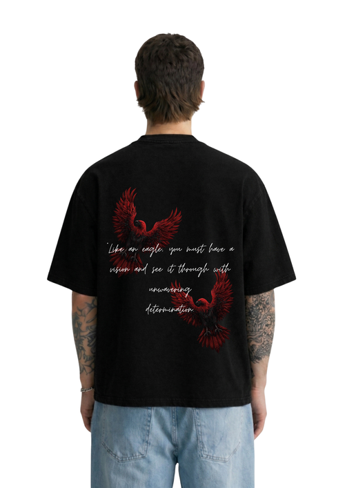 Black No Ceiling Oversized Tee