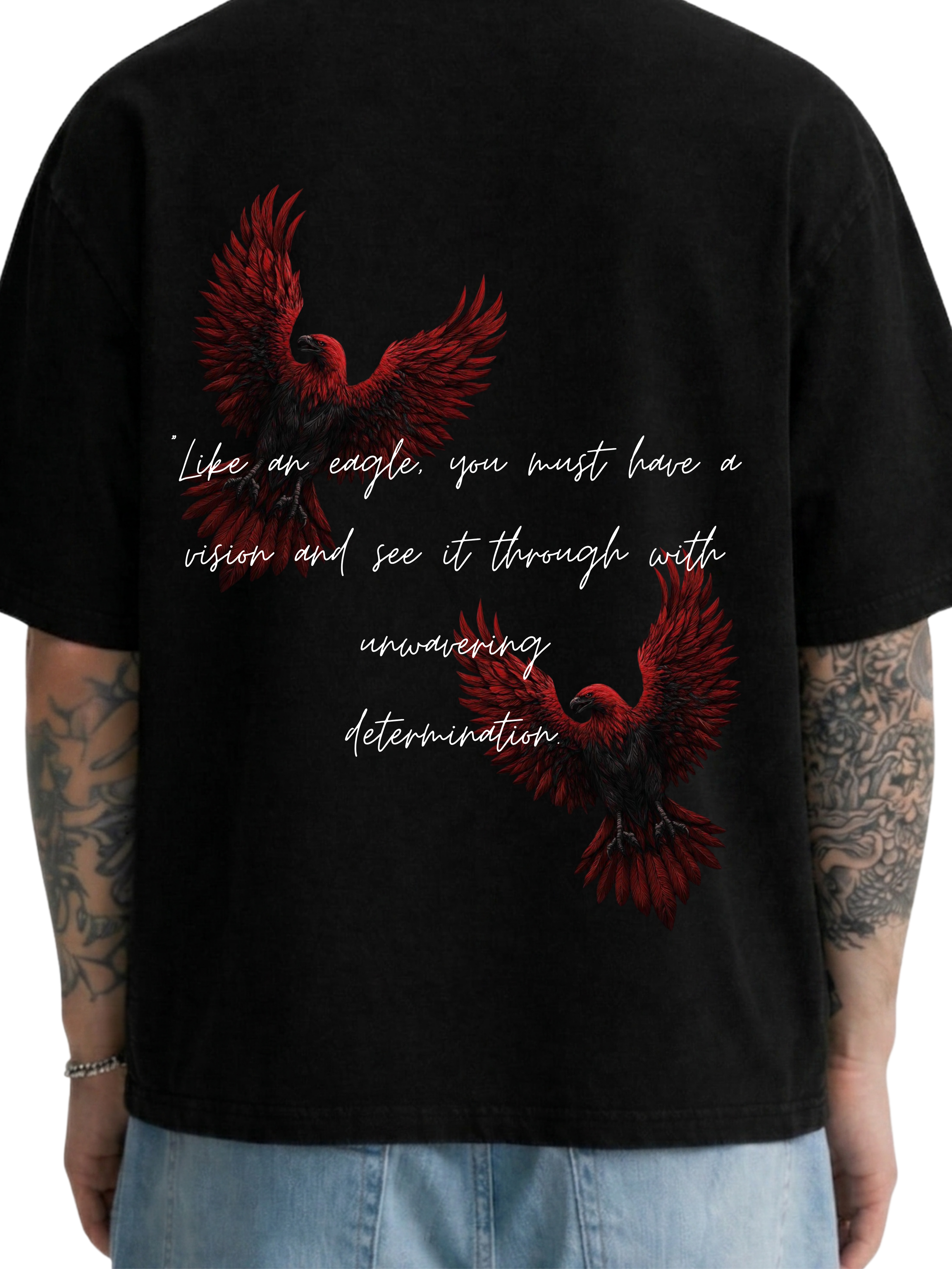 Black No Ceiling Oversized Tee