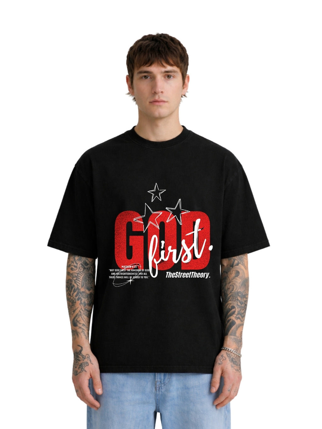 God First Oversized Tee